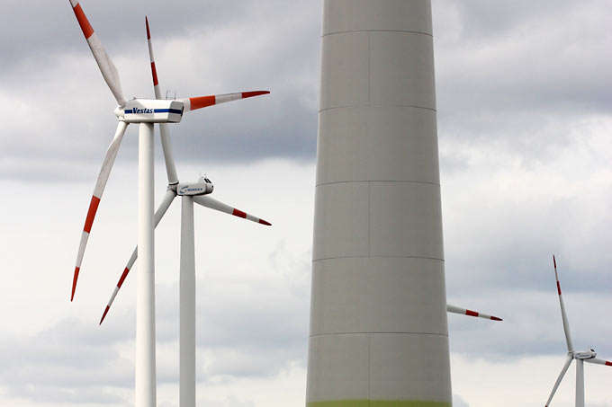 Windpark im Havelland - Foto: Helge May